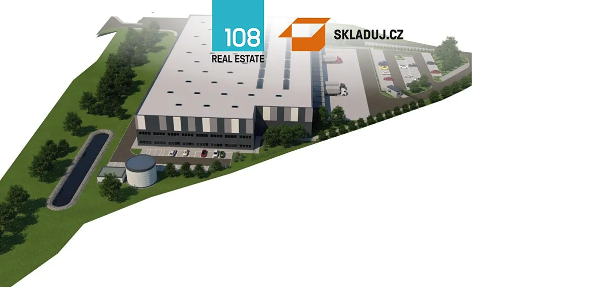 Pronájem skladového prostoru 9475 m² – pohled 2