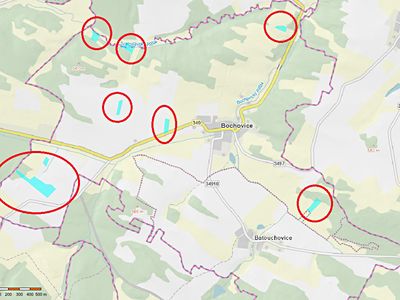 Prodej pole 54066 m²