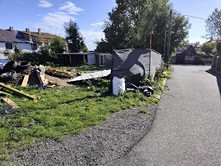 Dražba  stavebního pozemku 896 m²