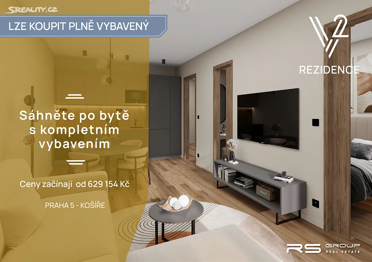 Prodej bytu 2+kk 44 m² – pohled 5