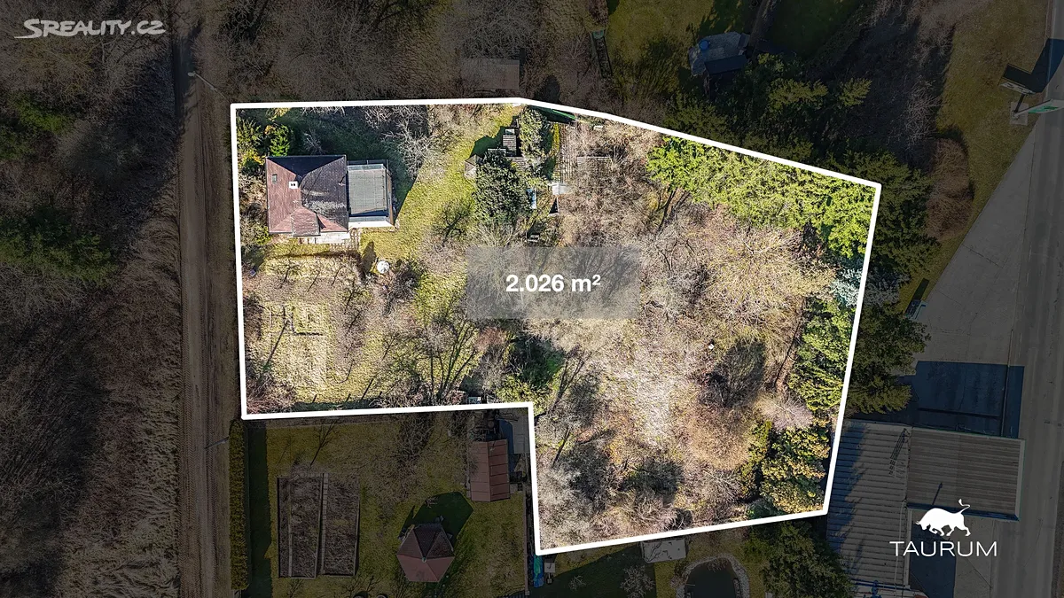 Prodej stavebního pozemku 2026 m², Starý Plzenec