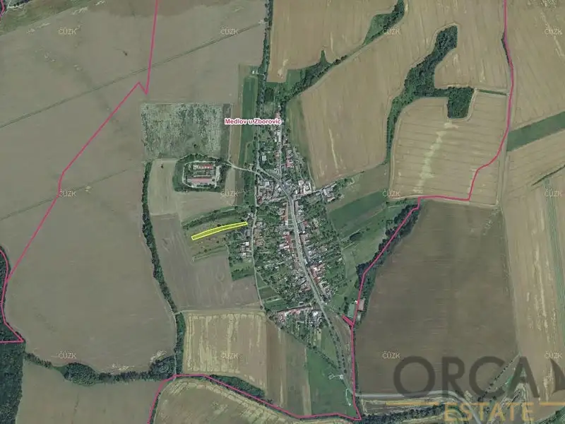 Prodej pole 1795 m², Zborovice – náhled fotky 3