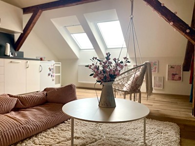 Pronájem bytu 1+kk 40 m² (Podkrovní)