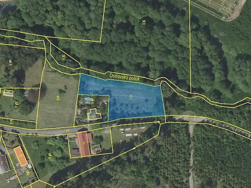 Prodej stavebního pozemku 1832 m², Zbraslavice – náhled fotky 2