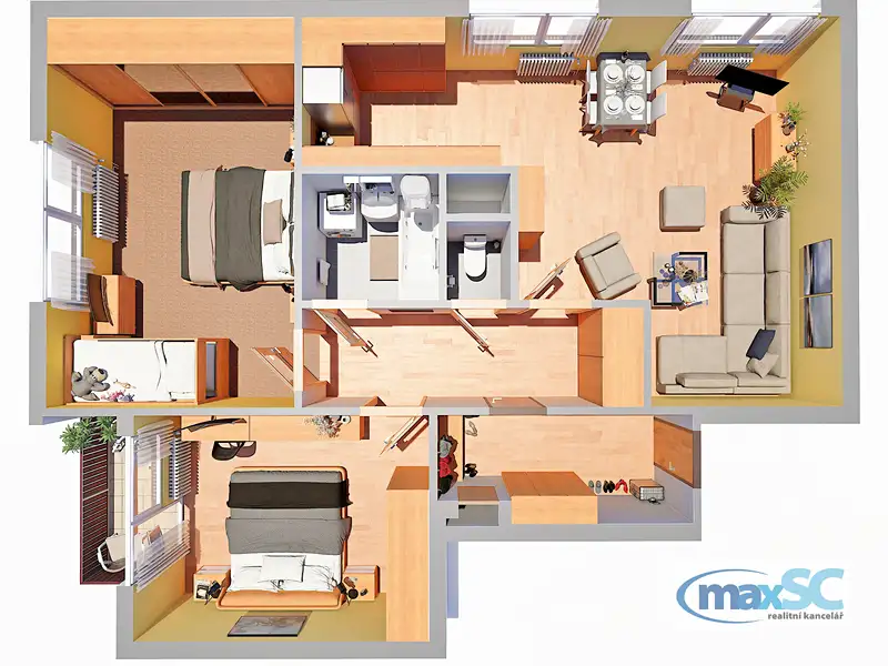 Prodej bytu 3+kk 77 m², Býšť – náhled fotky 3