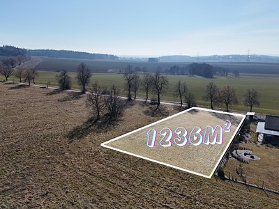 Prodej  stavebního pozemku 1 236 m²