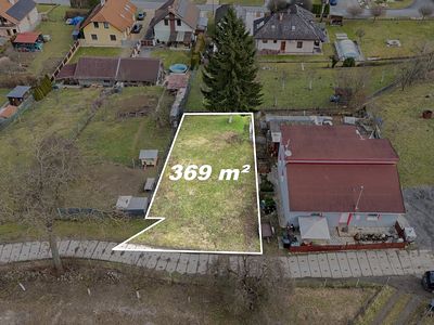 Prodej stavebního pozemku 369 m²