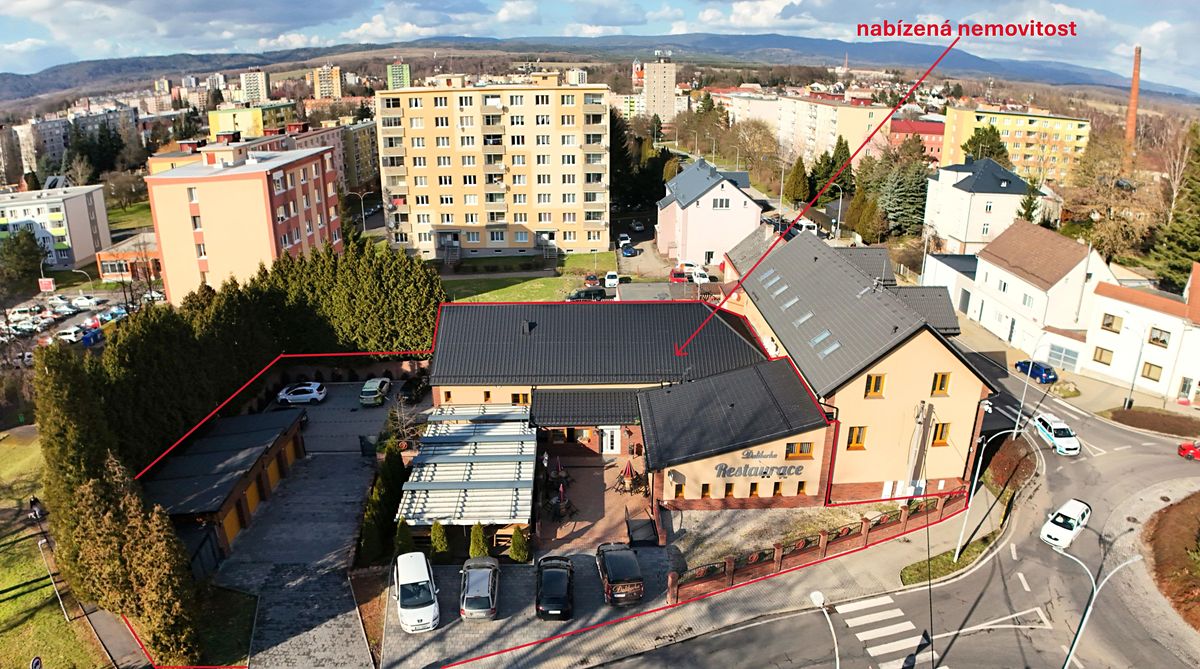 Prodej restaurace 350 m²