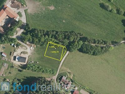Prodej stavebního pozemku 1251 m²