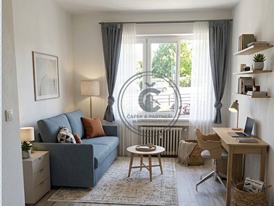 Pronájem bytu 1+kk 26 m² (Jednopodlažní)