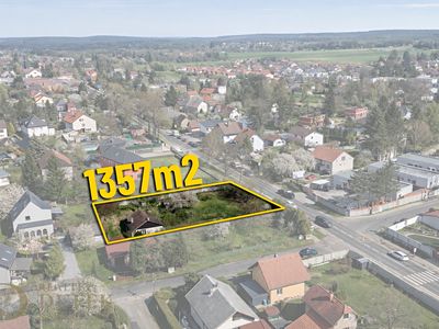 Prodej stavebního pozemku 1357 m²