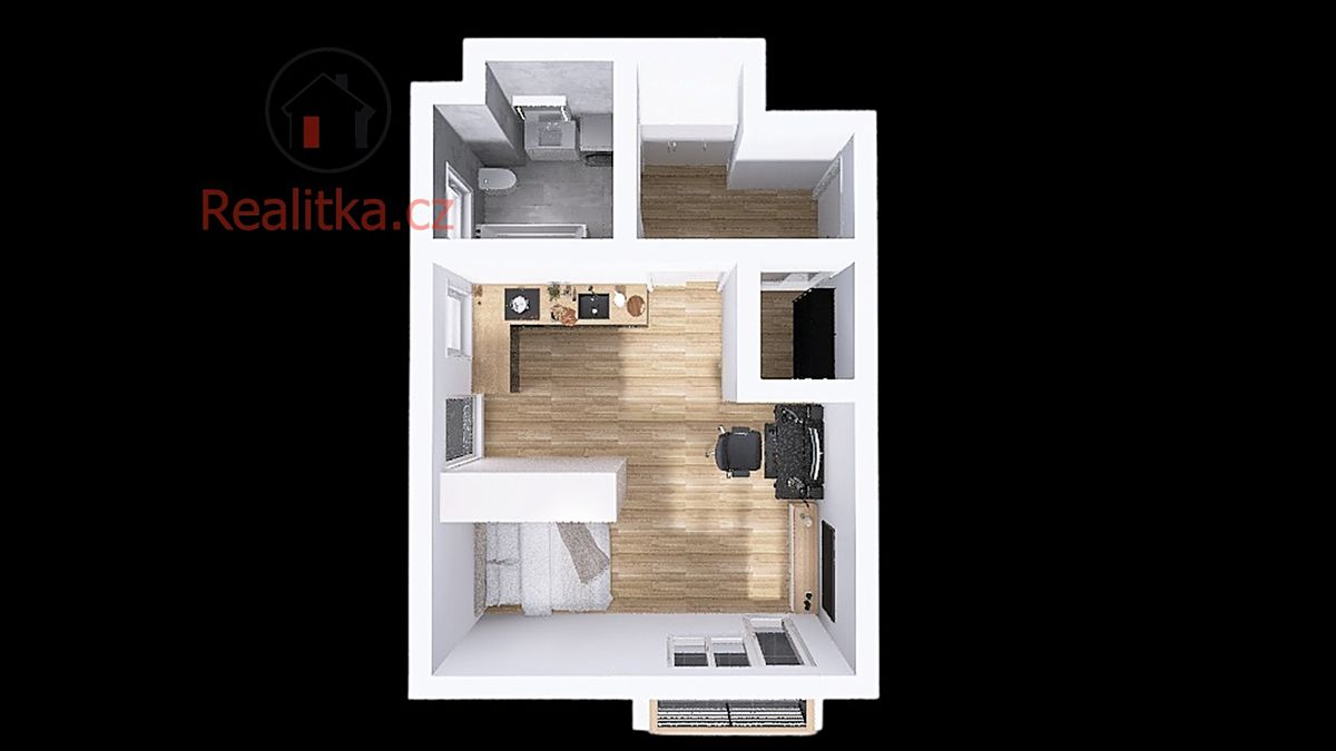 Prodej bytu 1+kk 44 m² – fotografie 4