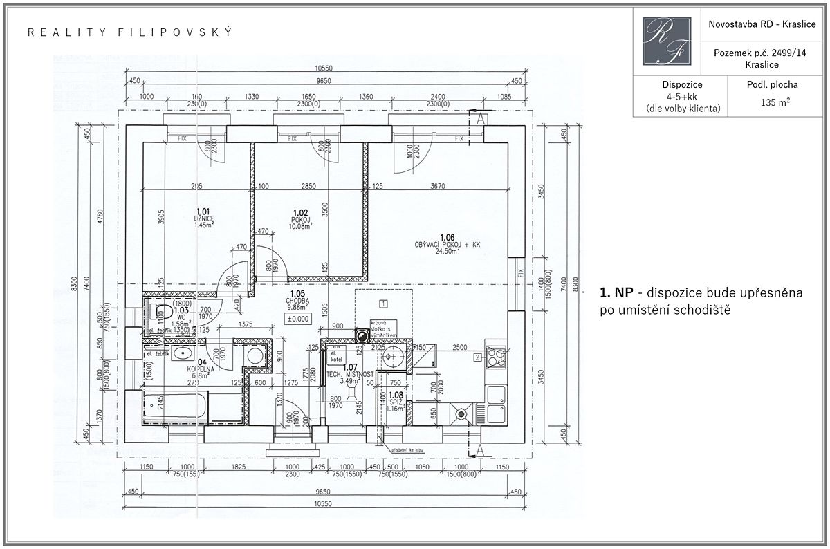 Prodej stavebního pozemku 630 m² – fotografie 5