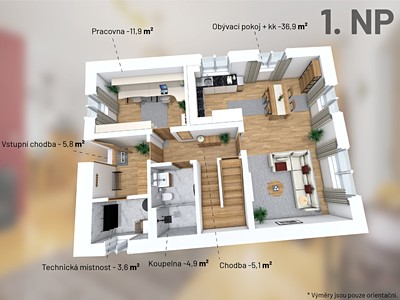 Prodej  rodinného domu 147 m², pozemek 612 m² — photo 4