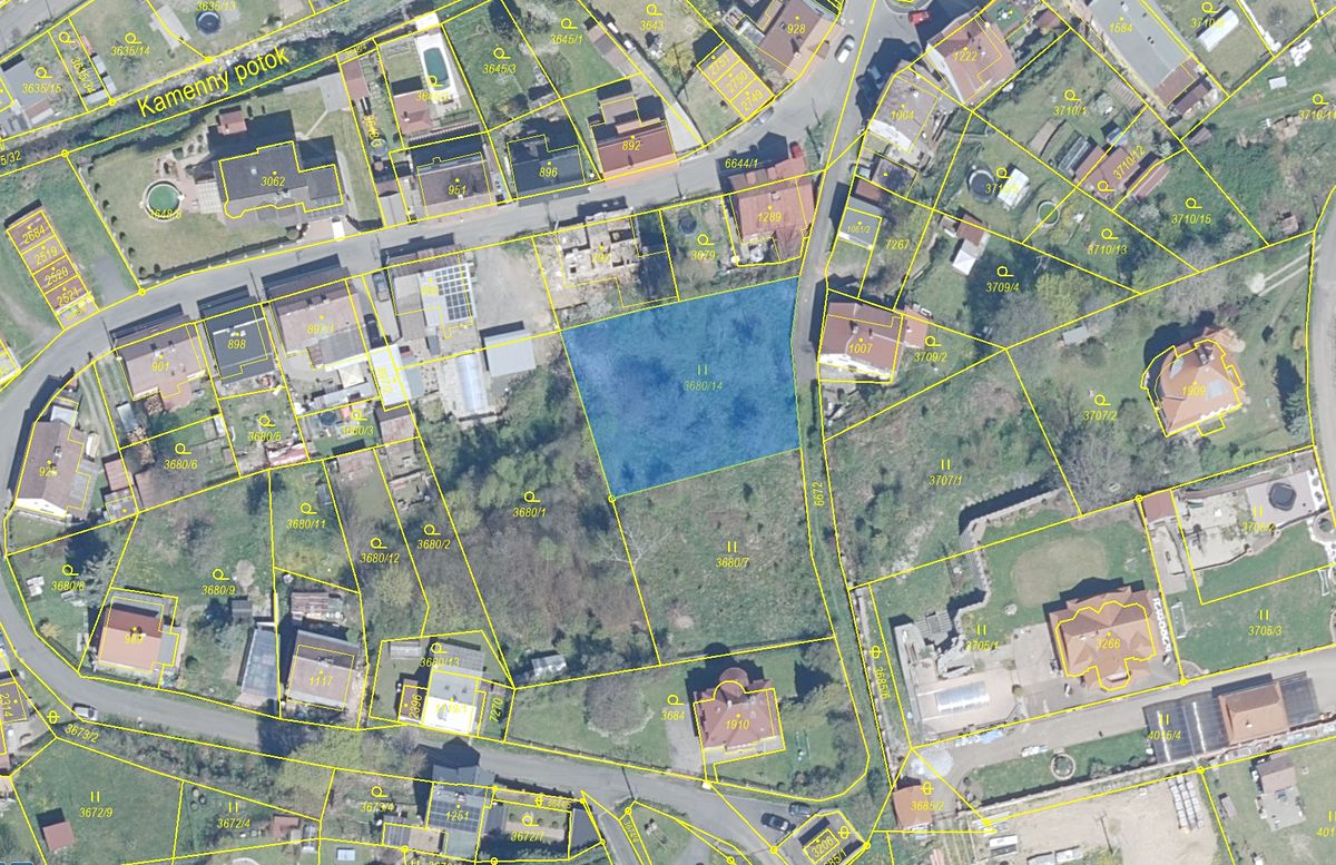 Prodej stavebního pozemku 1039 m² – fotografie 5