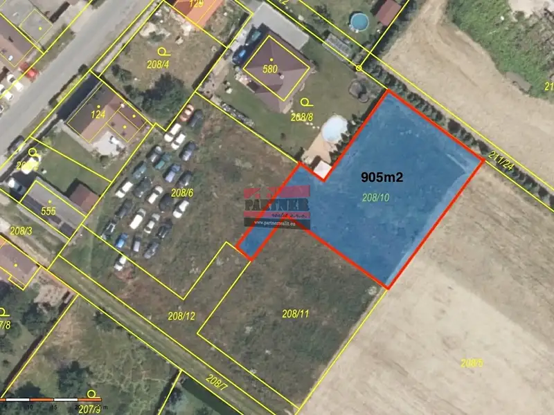 Prodej stavebního pozemku 905 m², Vyšehořovice – náhled fotky 1