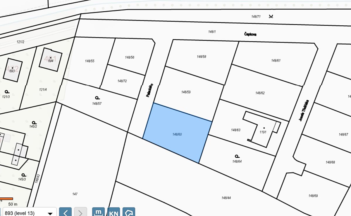 Prodej stavebního pozemku 945 m²