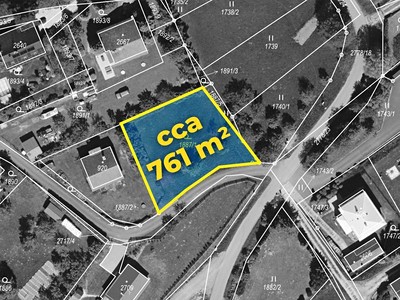Prodej  stavebního pozemku 761 m²