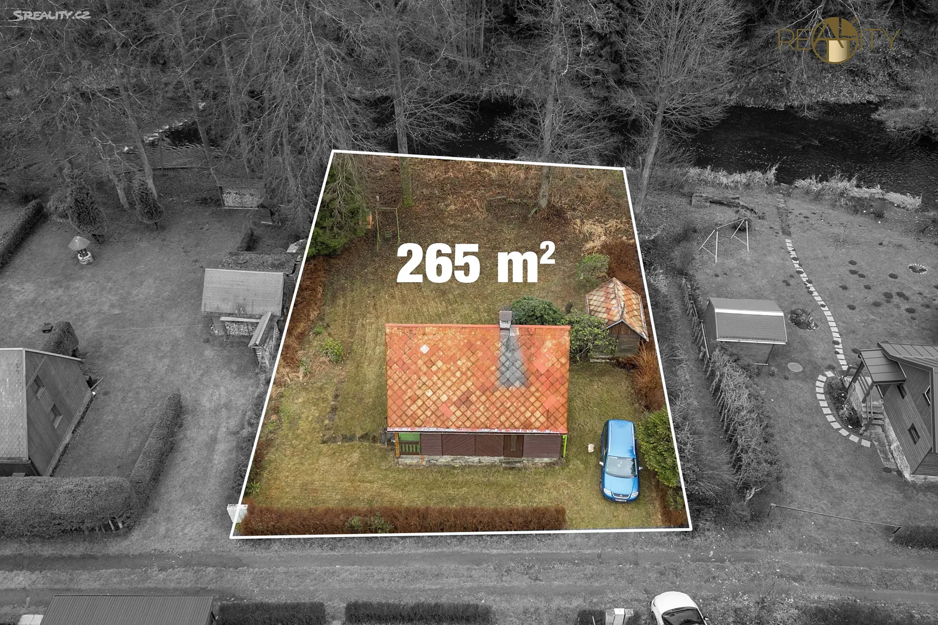 Prodej chaty 52 m², pozemek 305 m²
