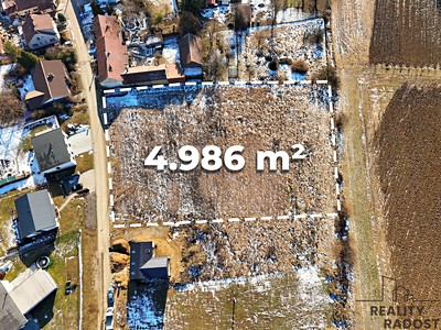 Prodej  stavebního pozemku 4 986 m² — photo 4