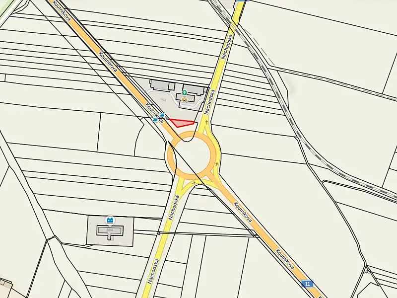 Dražba pozemku 437 m², Hradec Králové – náhled fotky 2
