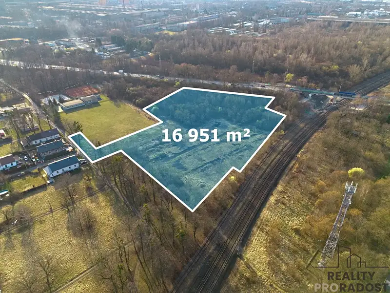 Prodej stavebního pozemku 16951 m², Ostrava – náhled fotky 1