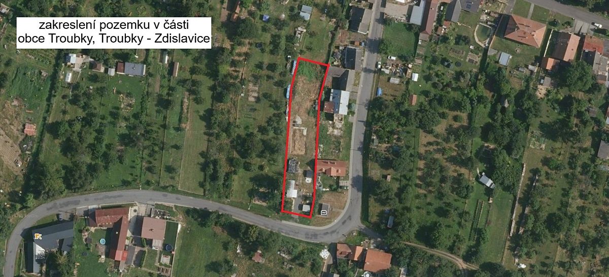 Prodej stavebního pozemku 1248 m² – fotografie 2
