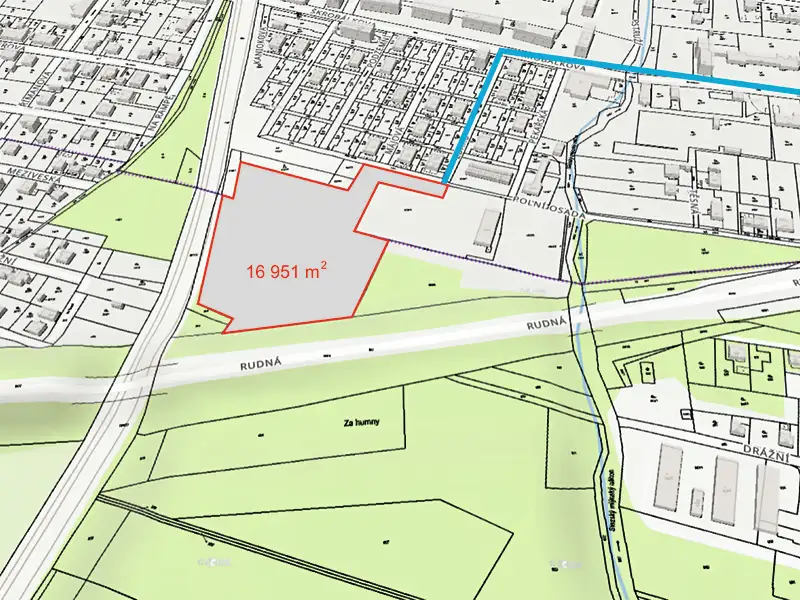 Prodej stavebního pozemku 16951 m², Ostrava – náhled fotky 2