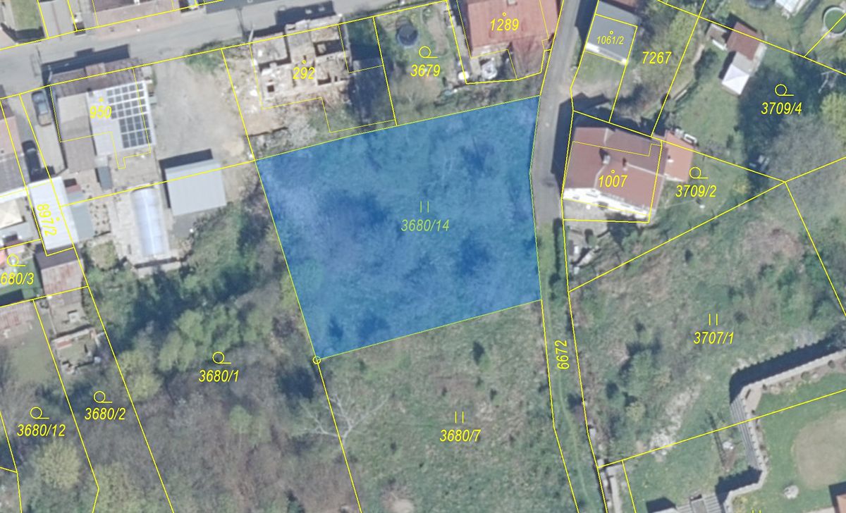 Prodej stavebního pozemku 1039 m² – fotografie 4