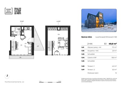 Prodej bytu 2+kk 40 m² (Loft) — photo 4