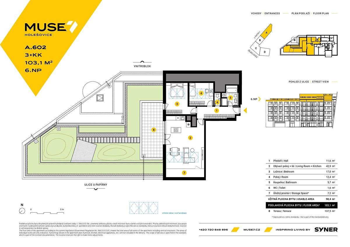 Prodej bytu 3+kk 103 m² – fotografie 2