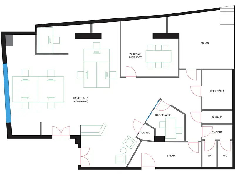 Prodej obchodního prostoru 209 m², Praha – náhled fotky 3