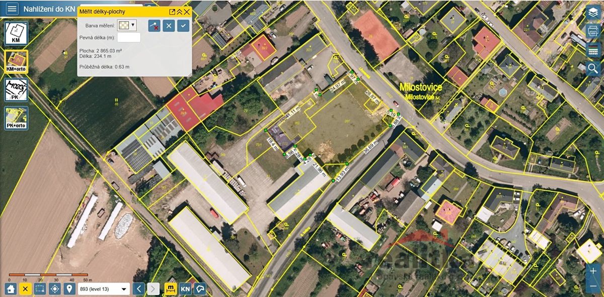 Pronájem komerčního pozemku 2865 m² – fotografie 2
