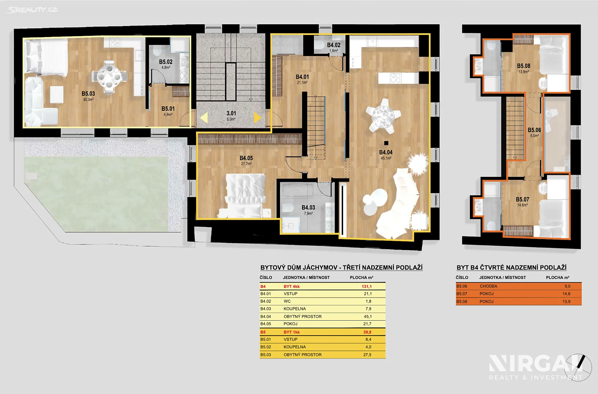 Prodej bytu 4+kk 40 m²