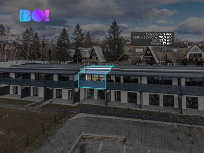 Prodej bytu 2+kk 70 m²