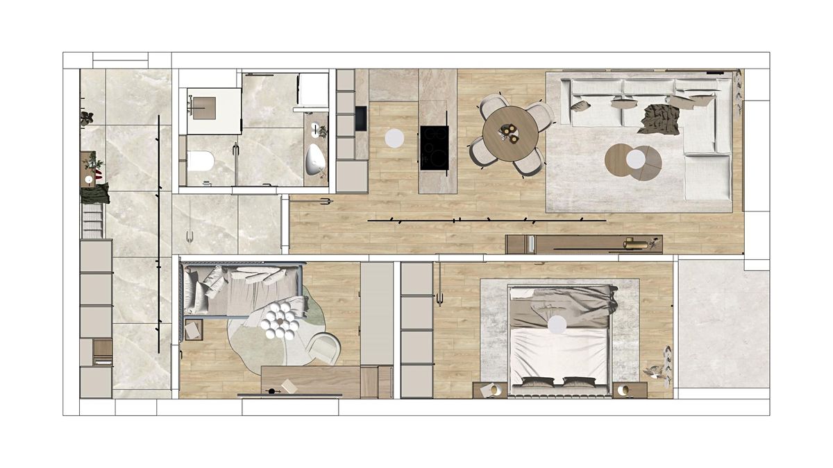 Prodej bytu 3+kk 64 m² – fotografie 4