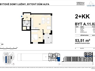 Prodej bytu 2+kk 54 m² (Jednopodlažní) — photo 3