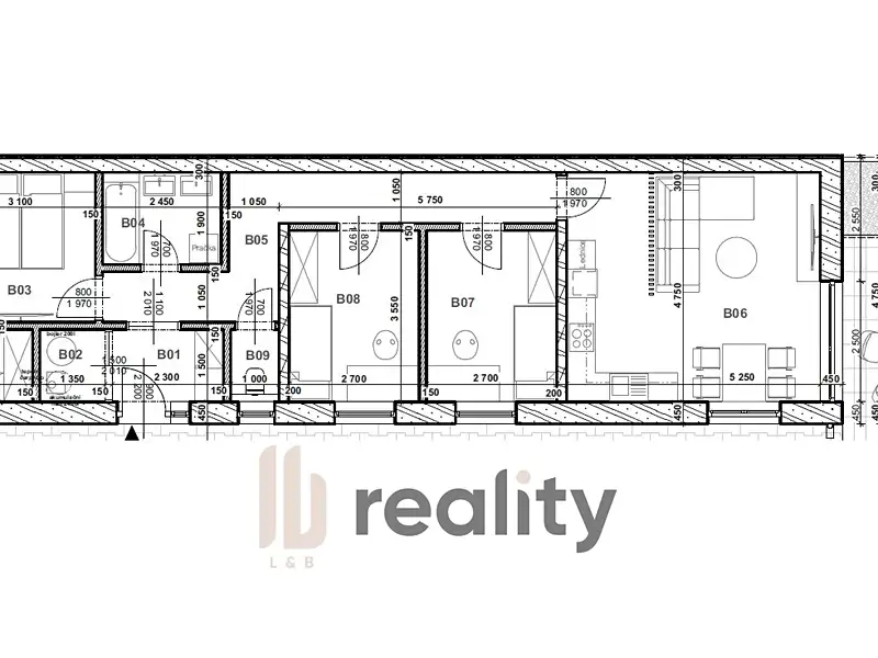 Pronájem rodinného domu 80 m², pozemek 351 m², Bohutice – náhled fotky 1