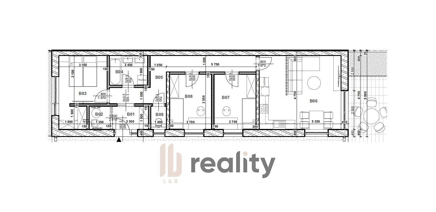 Pronájem rodinného domu 80 m², pozemek 351 m², okres Znojmo
