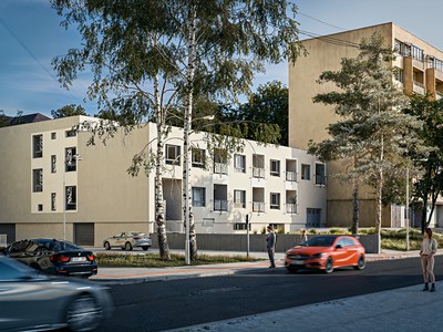 Prodej bytu 1+kk 27 m² (Jednopodlažní)