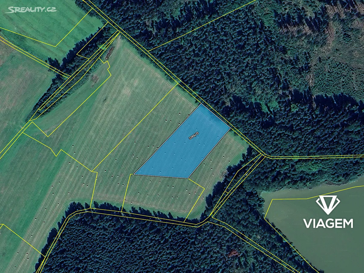 Prodej podílu 1/6 pole 1755 m² – pohled 4
