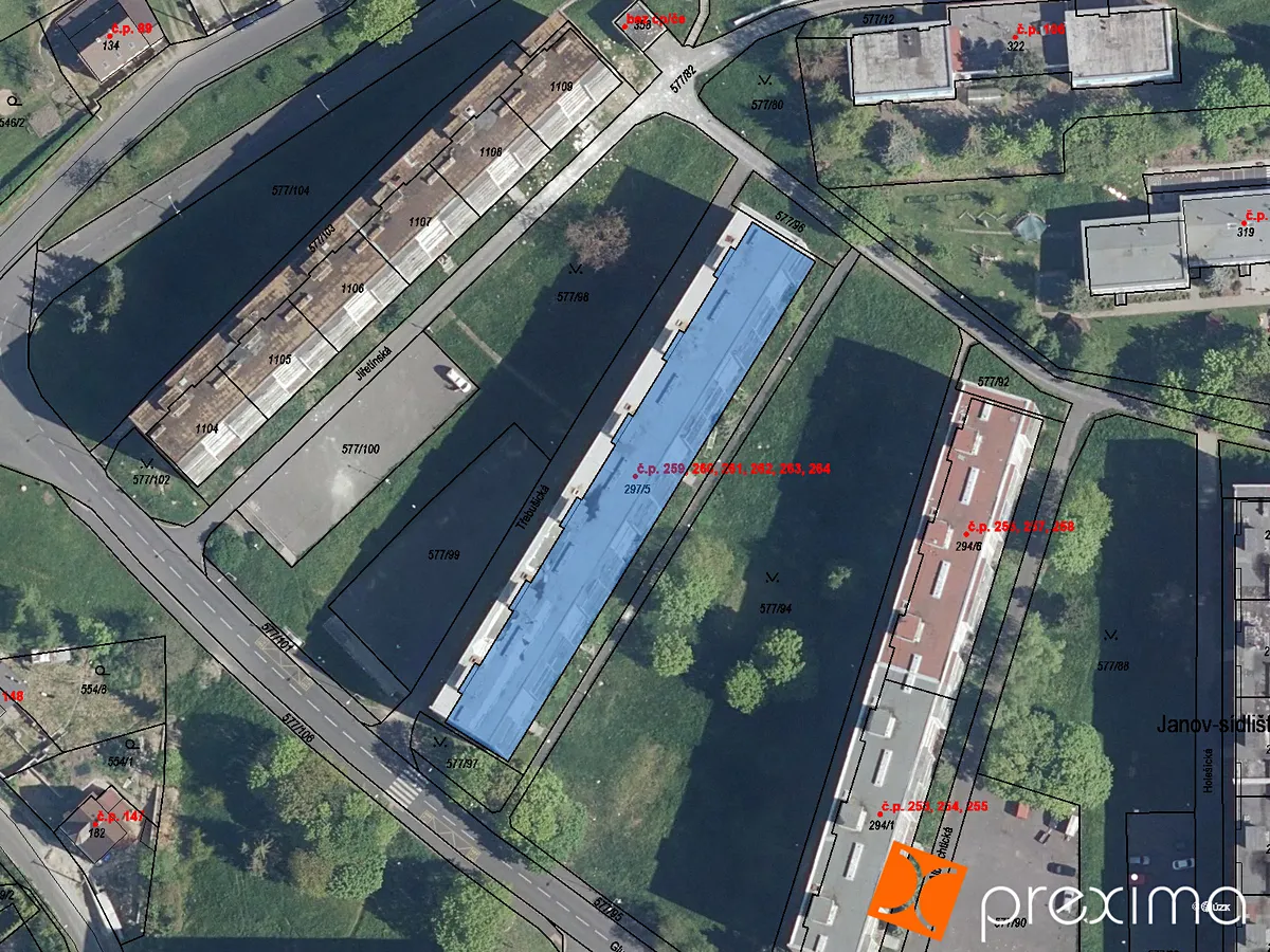 Prodej podílu 2/25 bytu 3+1 68 m²