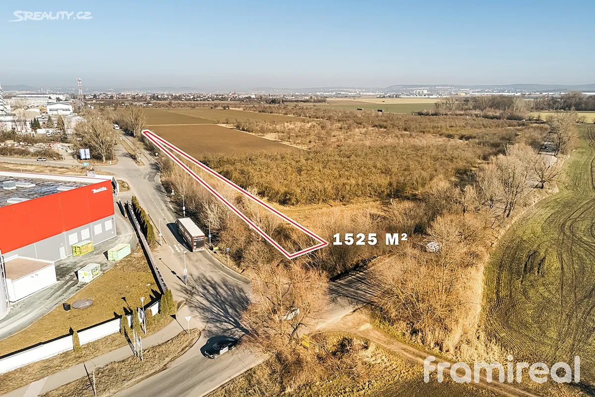Prodej komerčního pozemku 1525 m², Brno