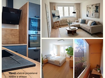 Prodej bytu 3+1 75 m²