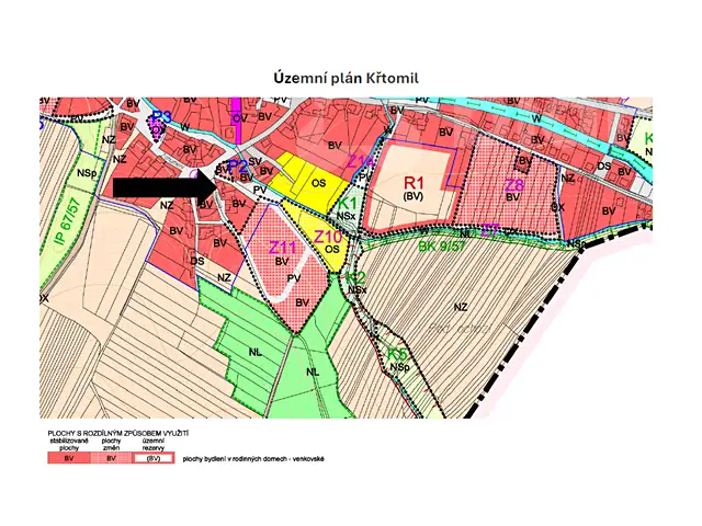 Prodej stavebního pozemku 455 m², Křtomil – náhled fotky 1