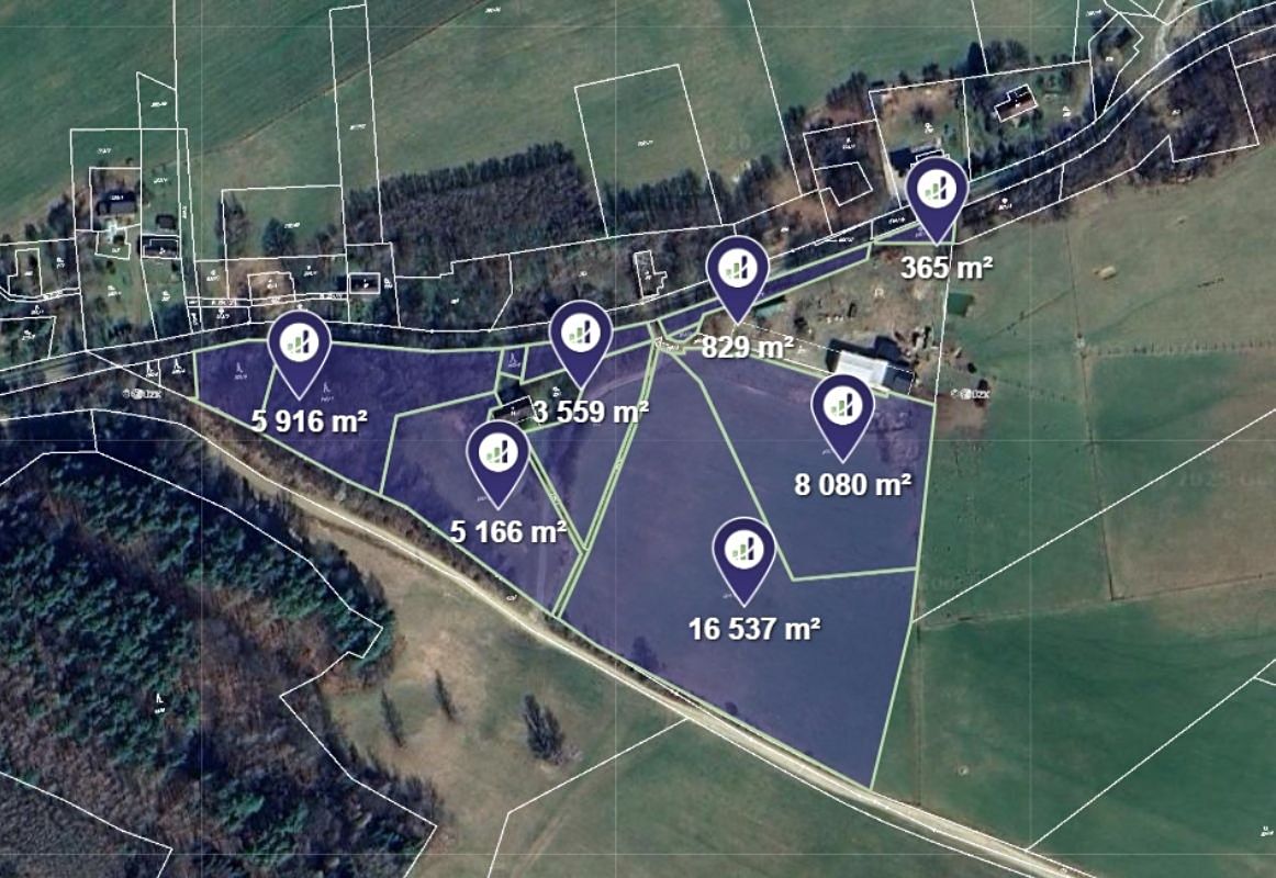 Prodej pole 51262 m²