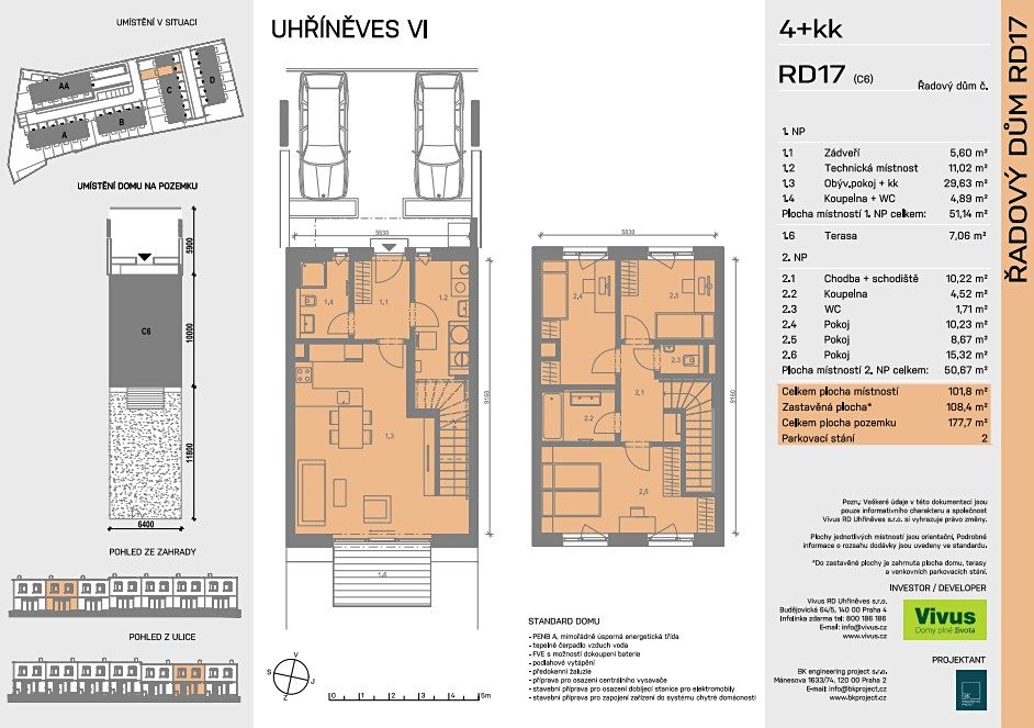 Prodej rodinného domu 102 m², pozemek 178 m² – fotografie 2