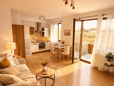 Pronájem bytu 2+kk 53 m² (Jednopodlažní)