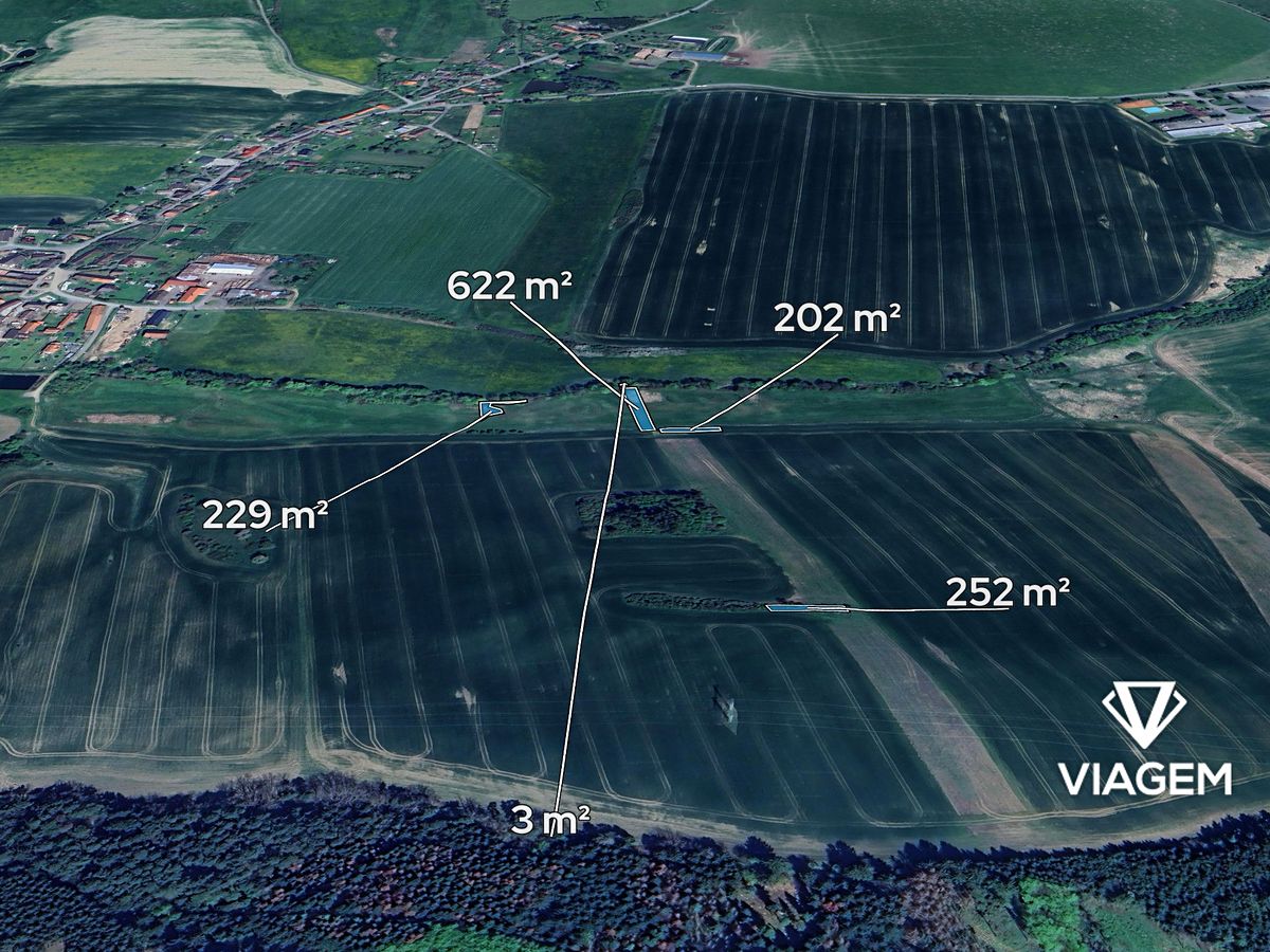 Prodej pole 1308 m², Sedliště – fotka 1 z 3