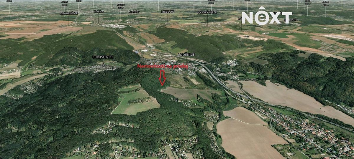 Prodej lesa 3149 m²